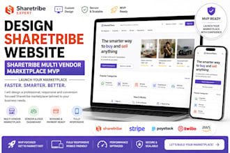 design sharetribe website sharetribe multi vendor marketplace mvp sharetribe