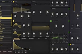 develop custom midi vst3 au plugin UI with sequencer control and modern graphics