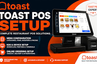 toast pos for restaurant menu, modifiers and online ordering