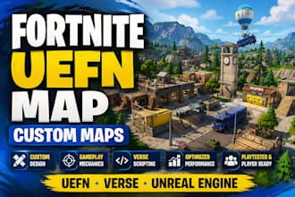 create custom fortnite uefn maps with verse scripting uefn map