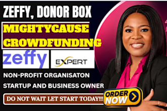 create and promote zeffy mightycause donorbox crowdfunding campaigns