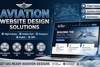 build squarespace aviation academy website pilot cabin crew training website