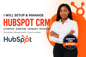 setup hubspot crm automation workflows integration and dashboard