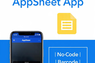 create a custom google appsheet inventory management app