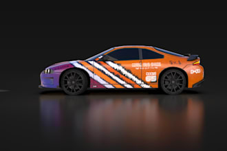 optimize 3d sport car for assetto corsa mod, fbx to kn5 file conversion, physics