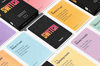 design custom card game cards board game artwork for playing card tabletop games