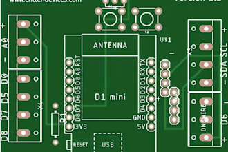 design pcb enclosure, 3d cad, electronic housing 3d printing