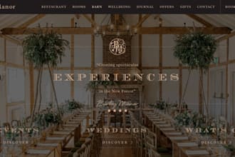 event space website event venue website wedding venue website paid bookings site