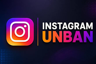 restore instagram page, ig profile unbanning issues