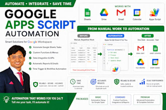 automate google sheets with apps script, dashboards and API integration
