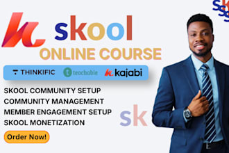 setup skool community skool course creation skool community manager