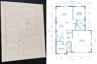 draft architectural drawings, construction plans, cad blueprints and dwg files