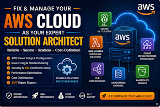 fix and manage your AWS cloud as your expert solution architect