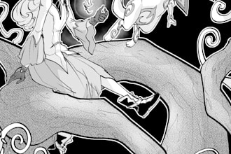 manga page artist mangaka