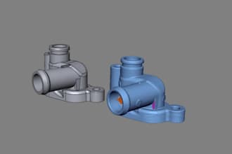do reverse engineering, scan to cad, stl to step, mesh repair and point cloud