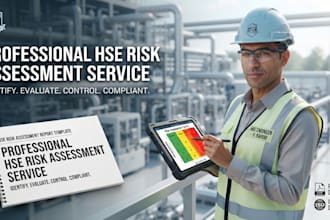 write professional jsa, jha, and hira risk assessment for your business