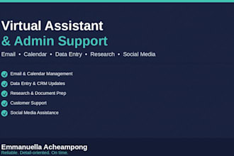be your virtual assistant for business operations