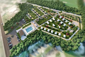 design master plan,landscape map layout,spatial plan,municipal urban development