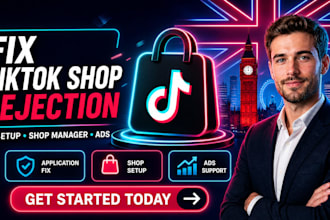 fix tiktok shop application rejection tiktok shop manager expert setup ads