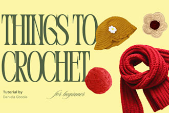 crochet and teach you the process