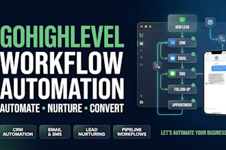 build gohighlevel workflow automation and CRM workflows