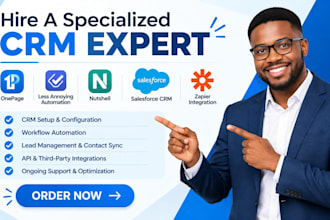 setup onepage less annoying automation nutshell salesfare crm zapier integration