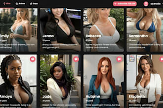 develop ai girlfriend, ai chat website, ai companion ai saas website ai chatbot