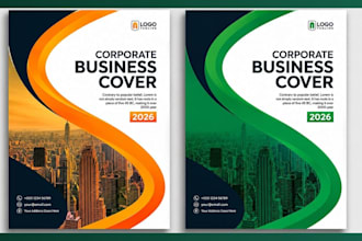 design corporate service catalog for b2b companies and service firms
