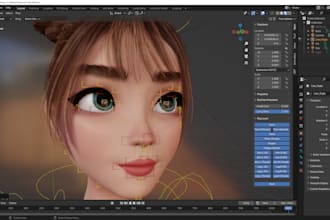 create, rig and model 3d characters for reallusion cc5, cc4, ue5, iclone