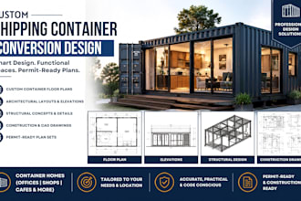 custom shipping container conversion design