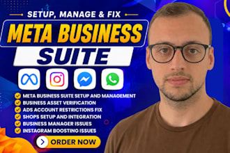fix meta business suite, business manager, ad account, meta pixel issues