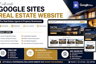 design a professional google sites website for small businesses