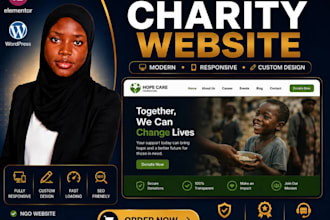 nonprofit charity donation fundraising ngo website