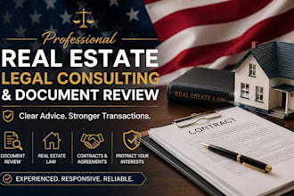 provide professional real estate legal consulting and document review