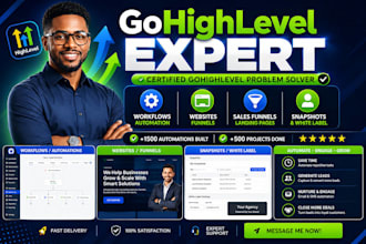 setup gohighlevel email marketing CRM ai usa ghl automation go high level expert