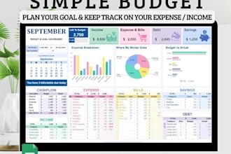 do custom budget spreadsheet