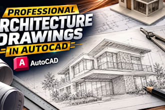 make architecture drawings in autocad