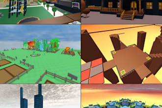 develop roblox simulator game, tycoon map ui, vfx roblox studio,