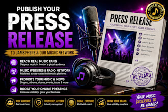 publish your music press release to jamsphere magazine