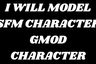 model 3d sfm character, l4d2 character