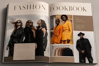 design digital product catalog, fashion catalogue, lookbook, sell, linesheet