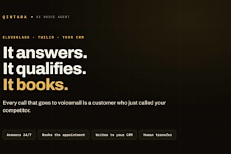 build an ai voice agent that answers your phone and books jobs