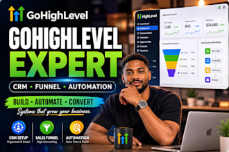 gohighlevel, gohighlevel website, sales funnel ,ghl expert, landing page, ghl