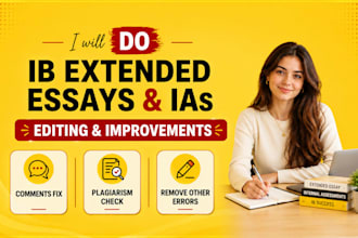 do ib extended essays and ib ias editing and improvements