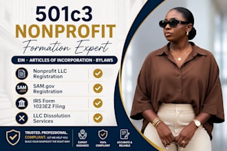 file your 501c3 nonprofit paperwork form 1023ez bylaws and irs compliance doc