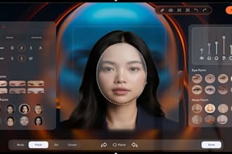 build ai e learning voice assistant, live streaming calling avatar saas web app