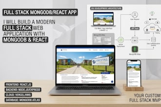 build a modern full stack web application with react and node js