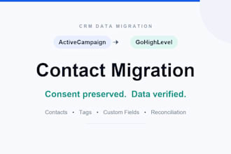 migrate activecampaign to gohighlevel safely