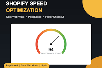 optimize your shopify store speed and boost core web vitals