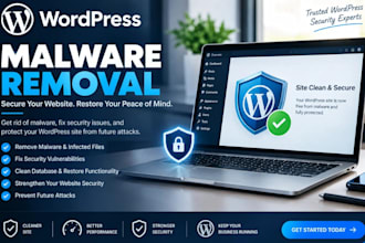 fix wordpress malware removal, hacked wordpress, and wordpress fix